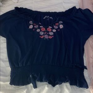 super soft tshirt with a floral design